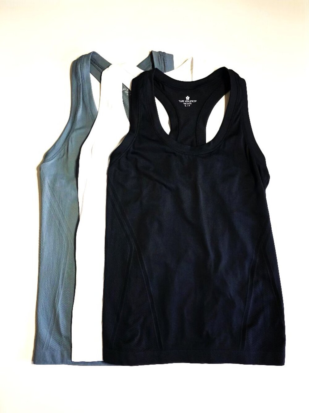 Tuff Athletics 3 x racer back tank tops